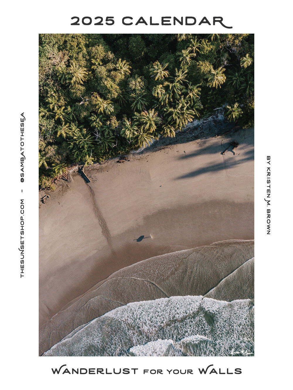 2025 desktop photo calendar. Now you can wanderlust away to your happy place while you're working with the Costa Rica desktop photo calendar! Dream away to a new location each month, and after the month is over, you can cut away the month on the bottom and frame the print!