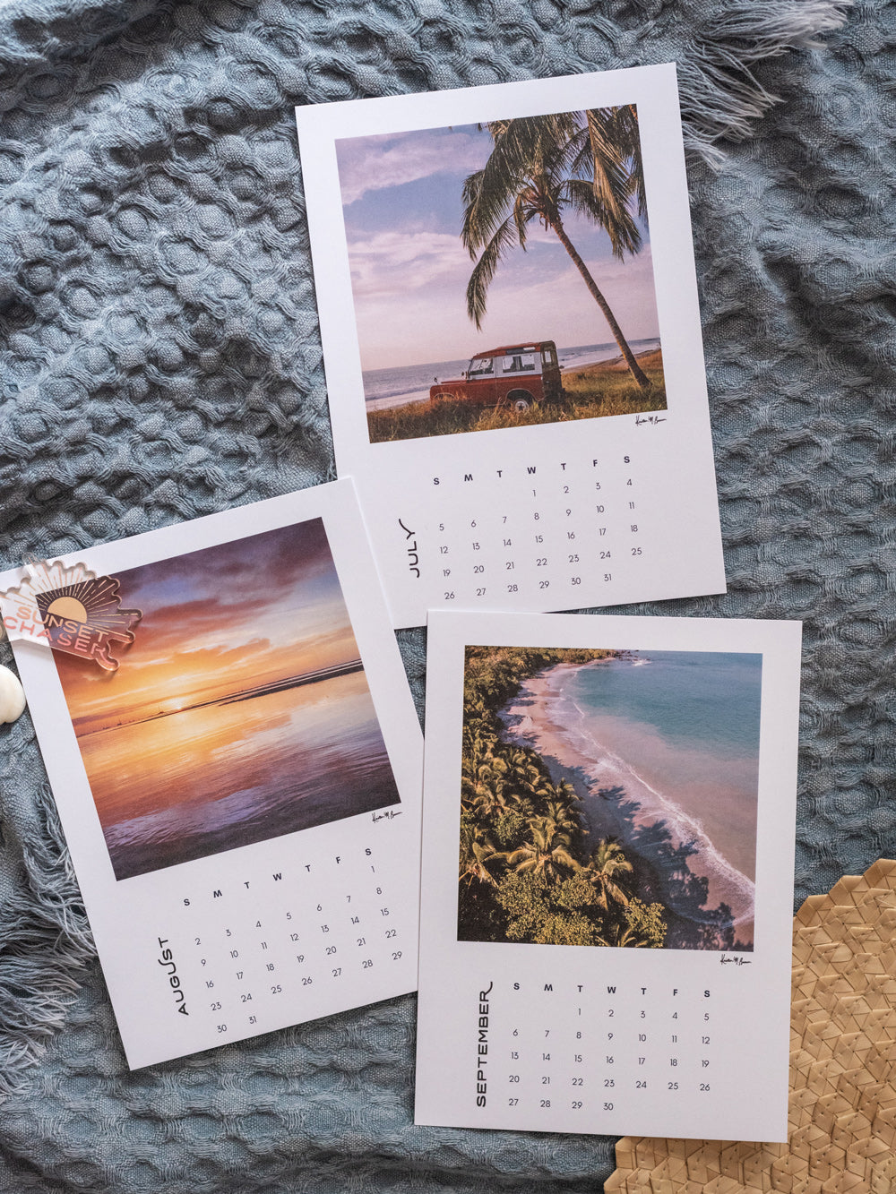 Costa Rica 2026 desktop photo calendar. Now you can wanderlust away to your happy place while you're working with the Costa Rica desktop photo calendar! Dream away to a new location each month, and after the month is over, you can cut away the month on the bottom and frame the print!