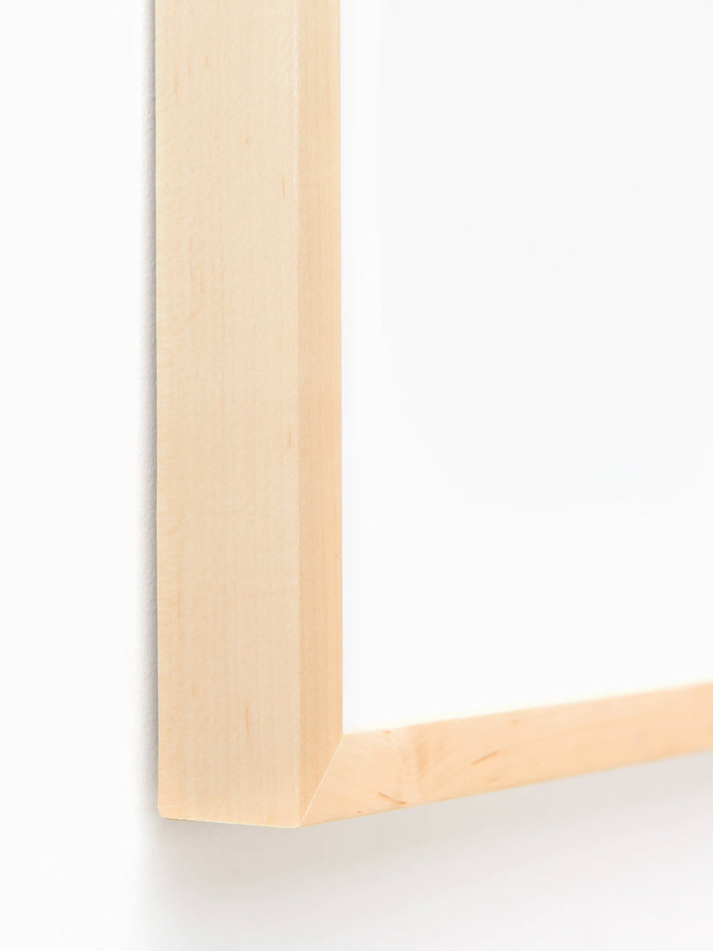 Clear stain natural frame for sunset and beach photo wall art at The Sunset Shop.