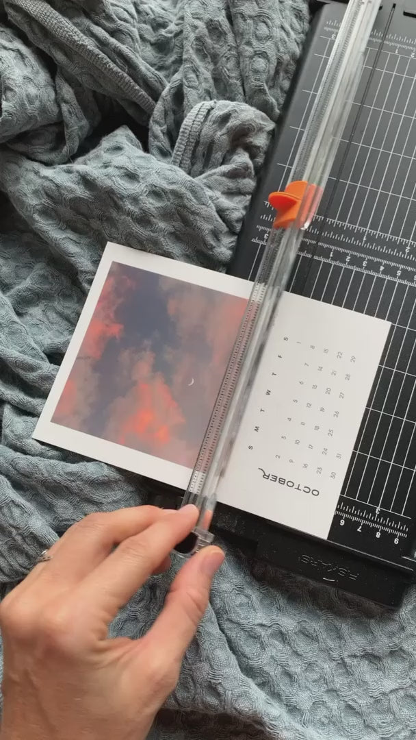 Now you can wanderlust away to your happy place while you're working with the Costa Rica desktop photo calendar! Dream away to a new location each month, and after the month is over, you can cut away the month on the bottom and frame the print!