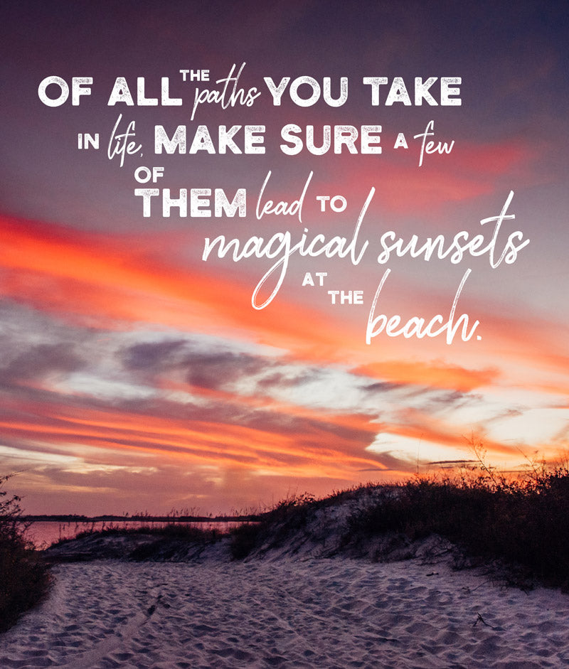 quotes about sunsets on the beach