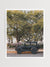 The early morning sun is just starting to stream through the Live Oak trees, the azaleas are in full bloom, and this D90 is waiting for you. Say hello to the intersection of classic Southern elegance and rugged adventure with this sleek Land Rover Defender ready for it's next adventure along Charleston's historic Battery. Photo print by Kristen M. Brown of Samba to the Sea for The Sunset Shop.