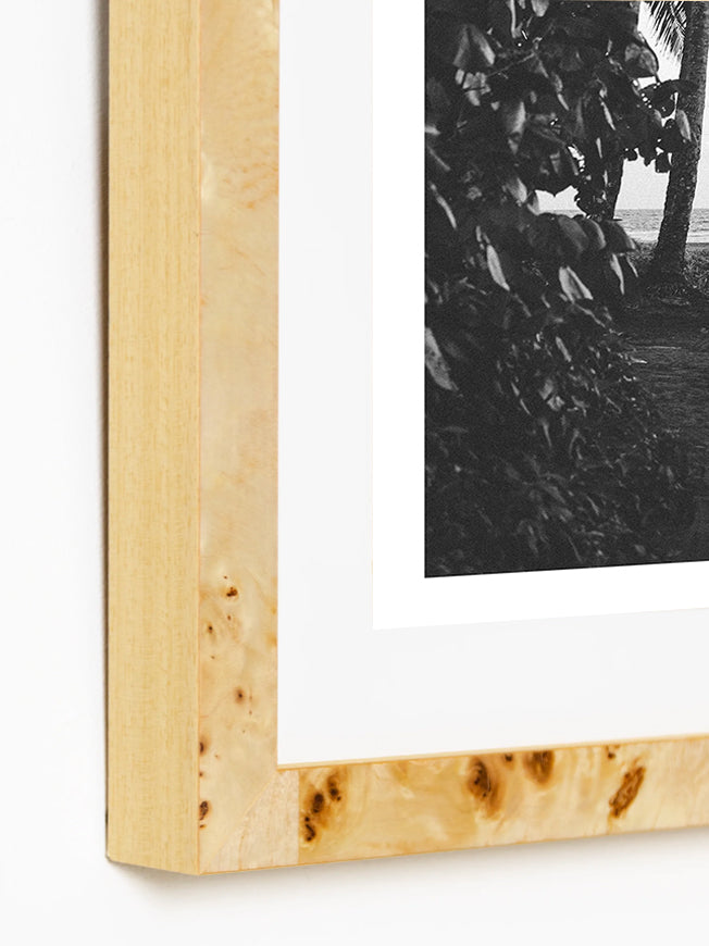 Custom Framing - Burlwood