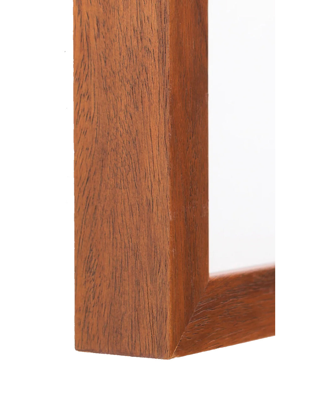 Warm wood frame for sunset and beach photo wall art at The Sunset Shop.