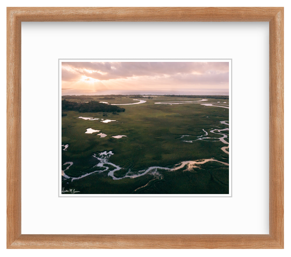 Good Morning Lowcountry - Framed 8"x10" print @ Harvest Freshfields