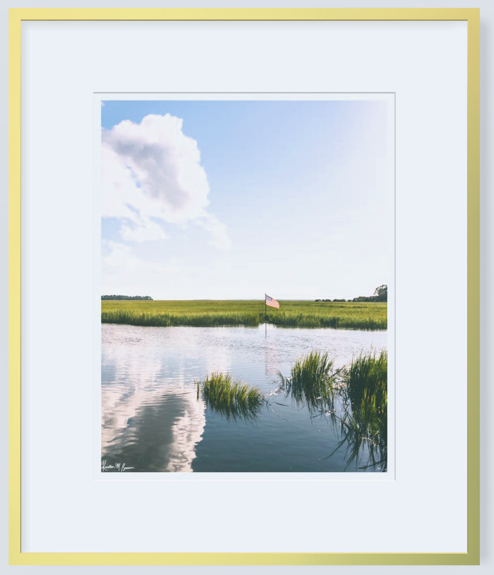 Marsh Liberty - Framed 11"x14" print @ Java Java Freshfields