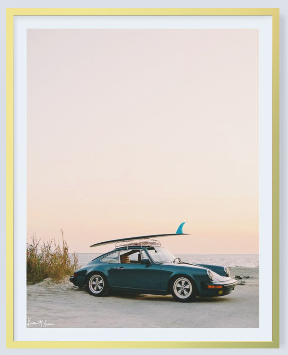 Vintage Sunset Rides - Framed 16"x20" print @ Lou Lou's