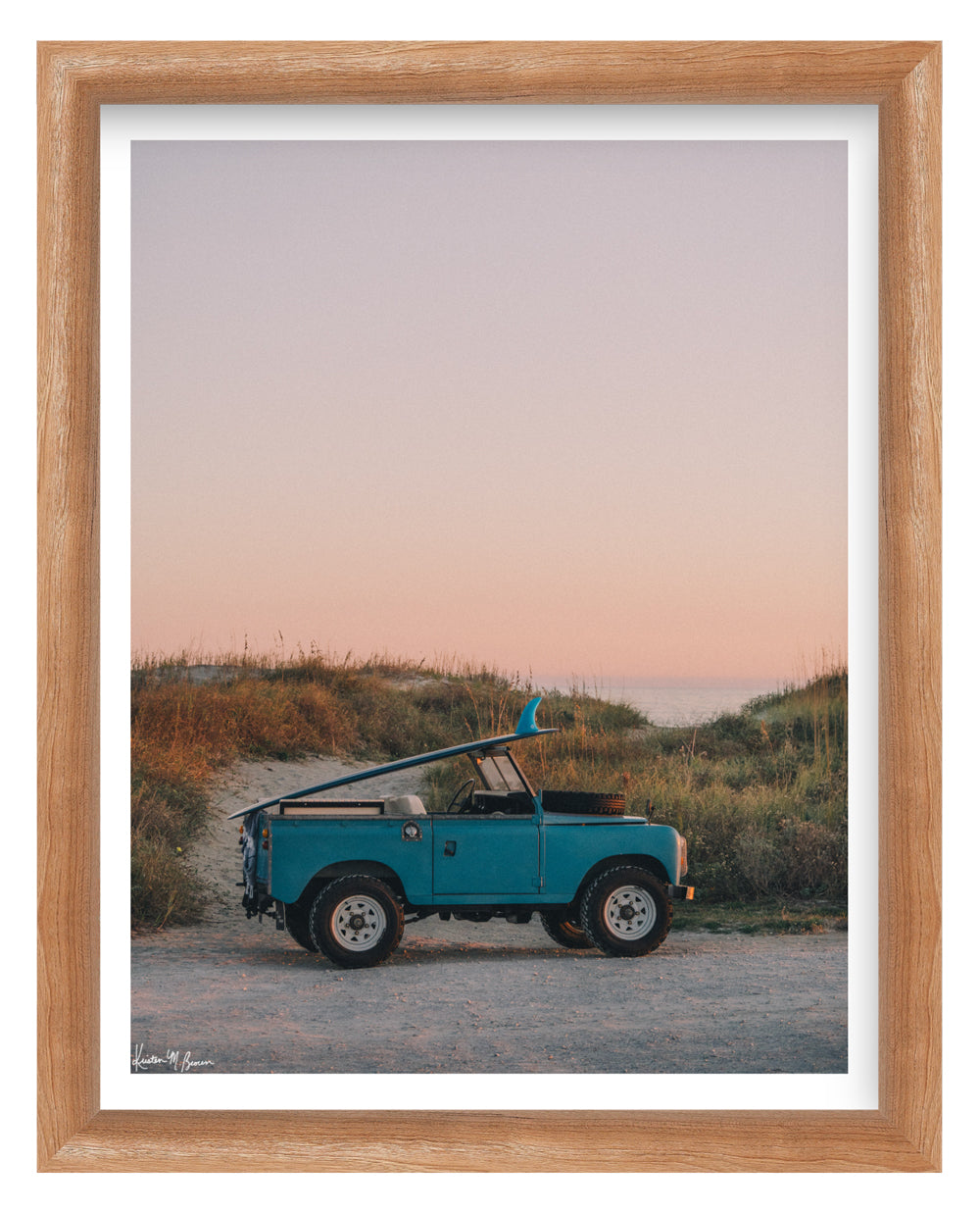 Wave Chaser - Framed 11"x14" print @ Java Java Freshfields