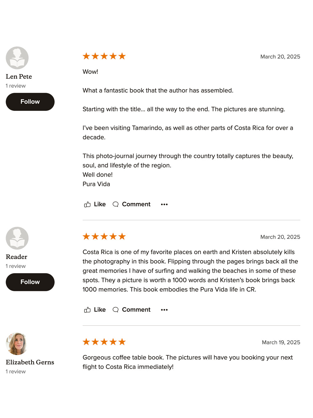 Costa Rica coffee table book Slice of Pura Vida-dise. Photographed by Kristen M. Brown of Samba to the Sea.