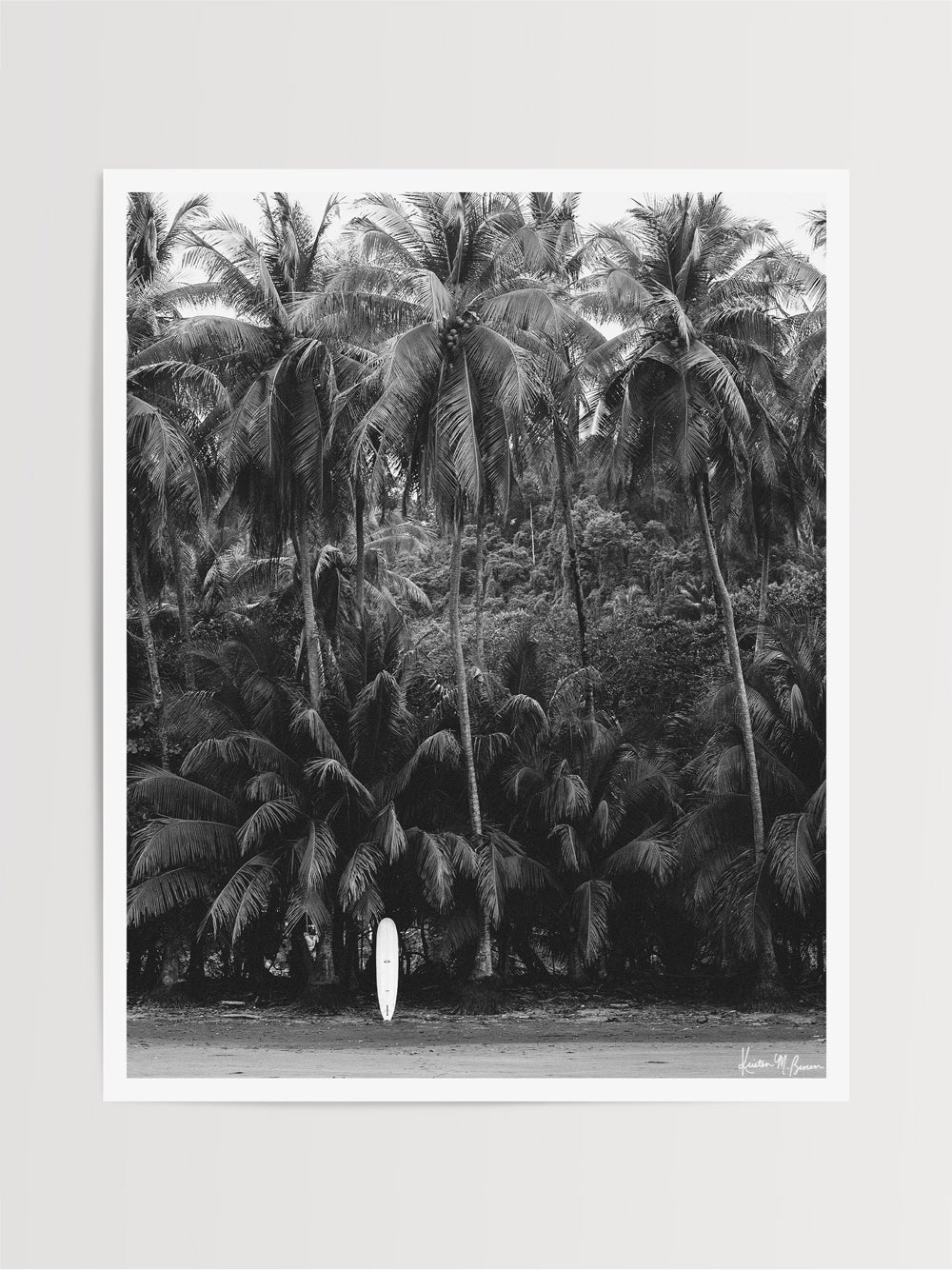 Clouds Over Palm Beach At Night Black & White Wall Art. Palm Beach Black And White Pictures | Palm high quality Beach Office Art