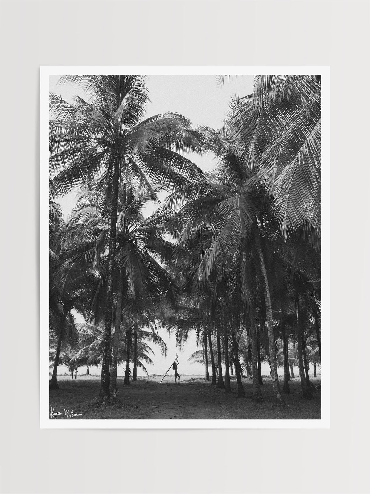Surf Sirena - Black & White