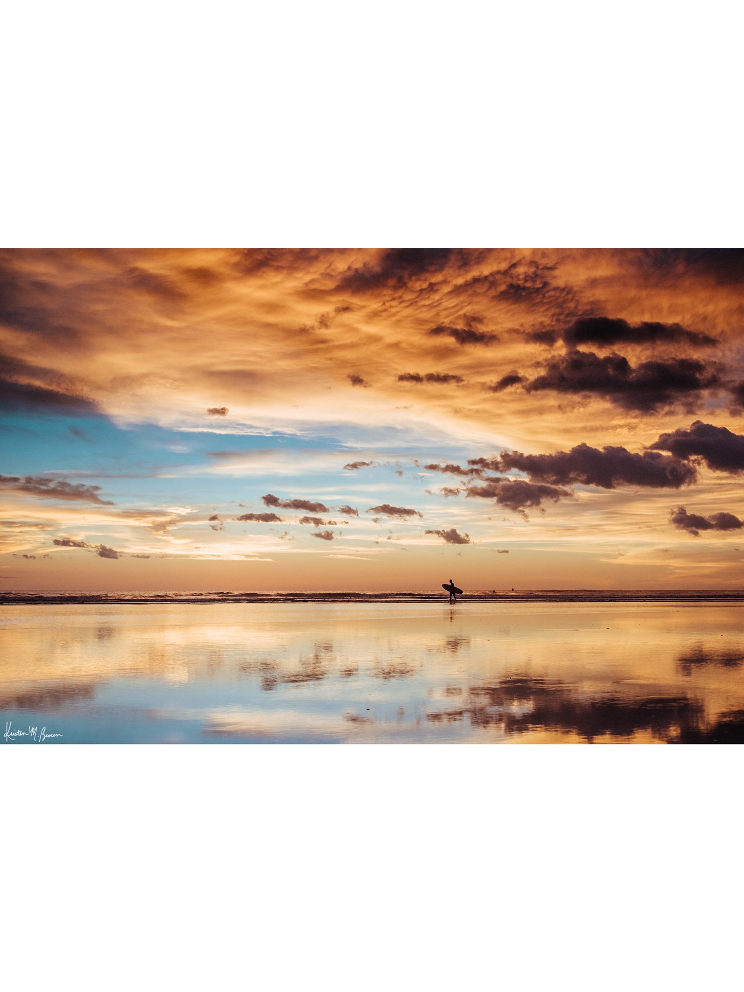Where the Sky Meets the Sea || Surfer Sunset in Costa Rica