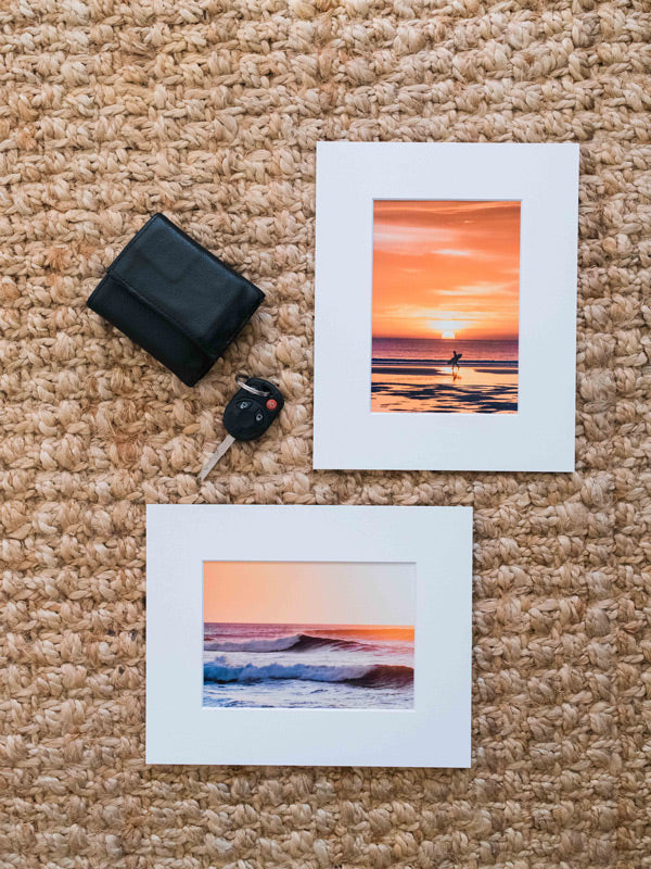 Sunset Surf Dreams - 5x7 Matted Prints