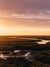 First light sunrise over the Romerly marsh in Savannah, Georgia. "First Light" pastel marsh sunrise print by Kristen M. Brown, Samba to the Sea.
