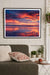 Pink sunset sky in Costa Rica. Wish You Were Here sunset print by Samba to the Sea at The Sunset Shop. 